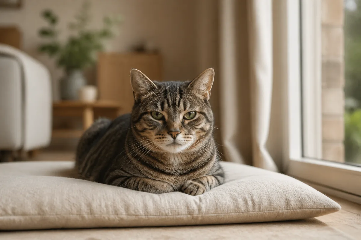 Chat âgé : adapter son quotidien et son environnement