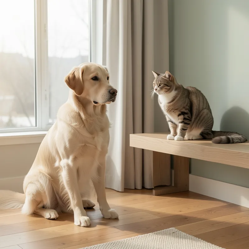 Cohabitation chien et chat : délais, étapes et conseils pour une entente réussie