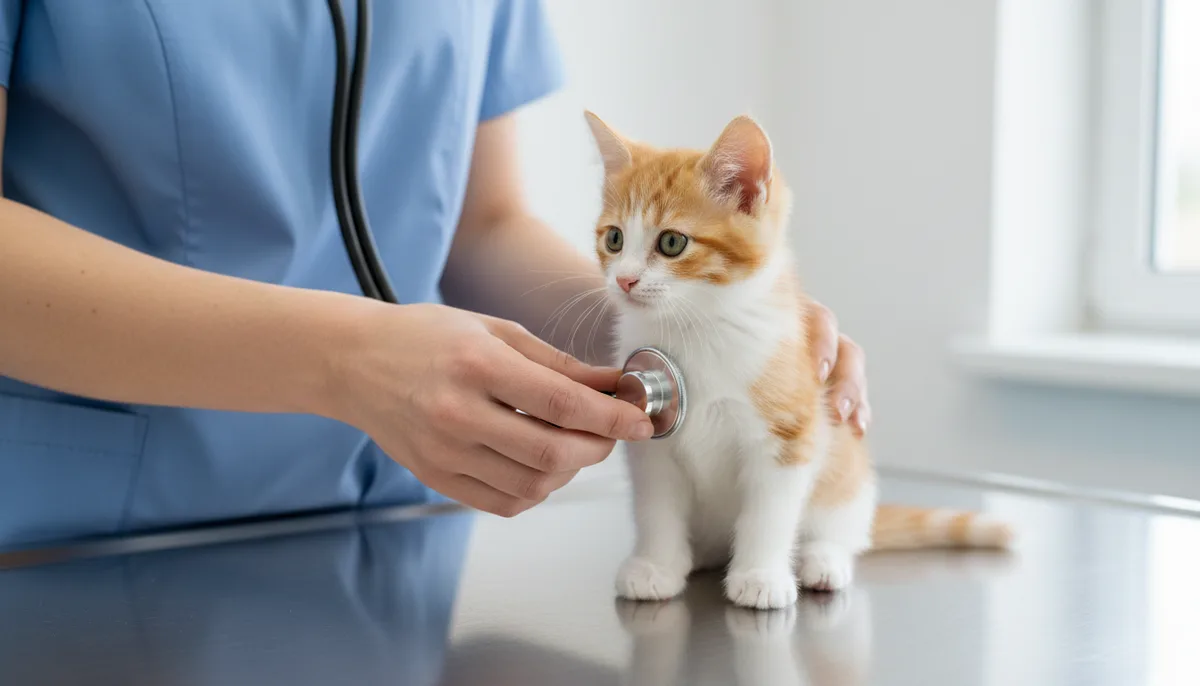 Consultation vétérinaire pour un chaton : déroulement, tarifs et conseils