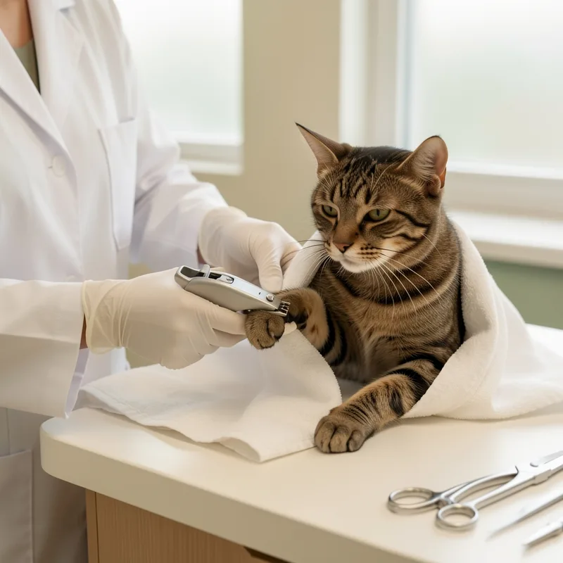 Couper les griffes d'un chat agressif : étapes et conseils vétérinaires