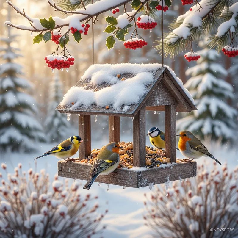 Nourrir les oiseaux en hiver : les bonnes pratiques