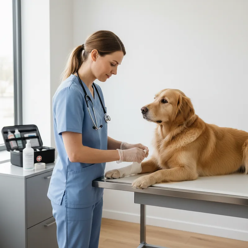 Premiers secours pour animaux : gestes qui sauvent