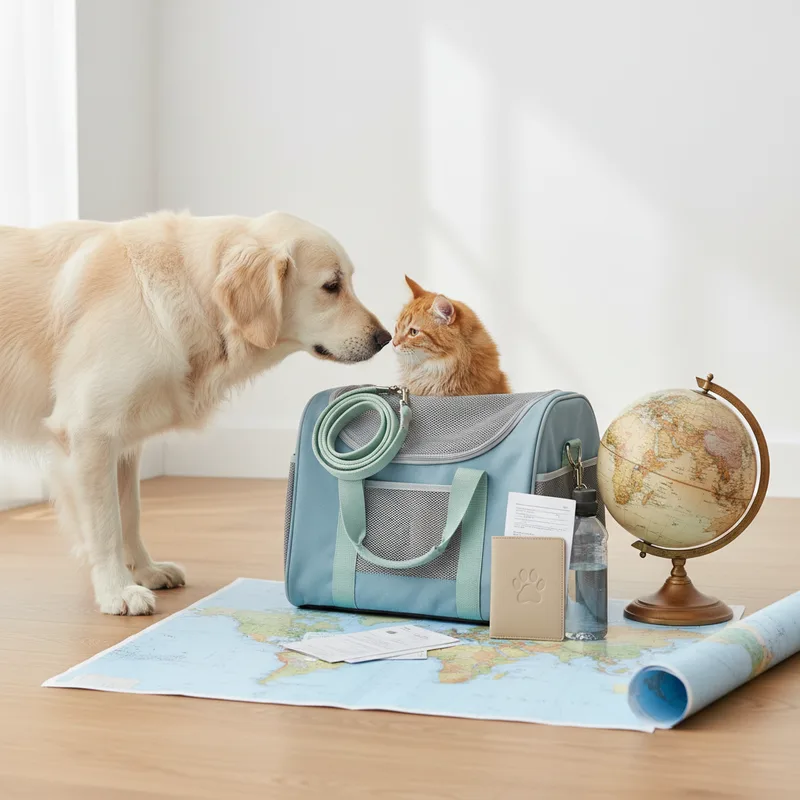 Voyager avec son animal de compagnie : guide pratique et réglementation